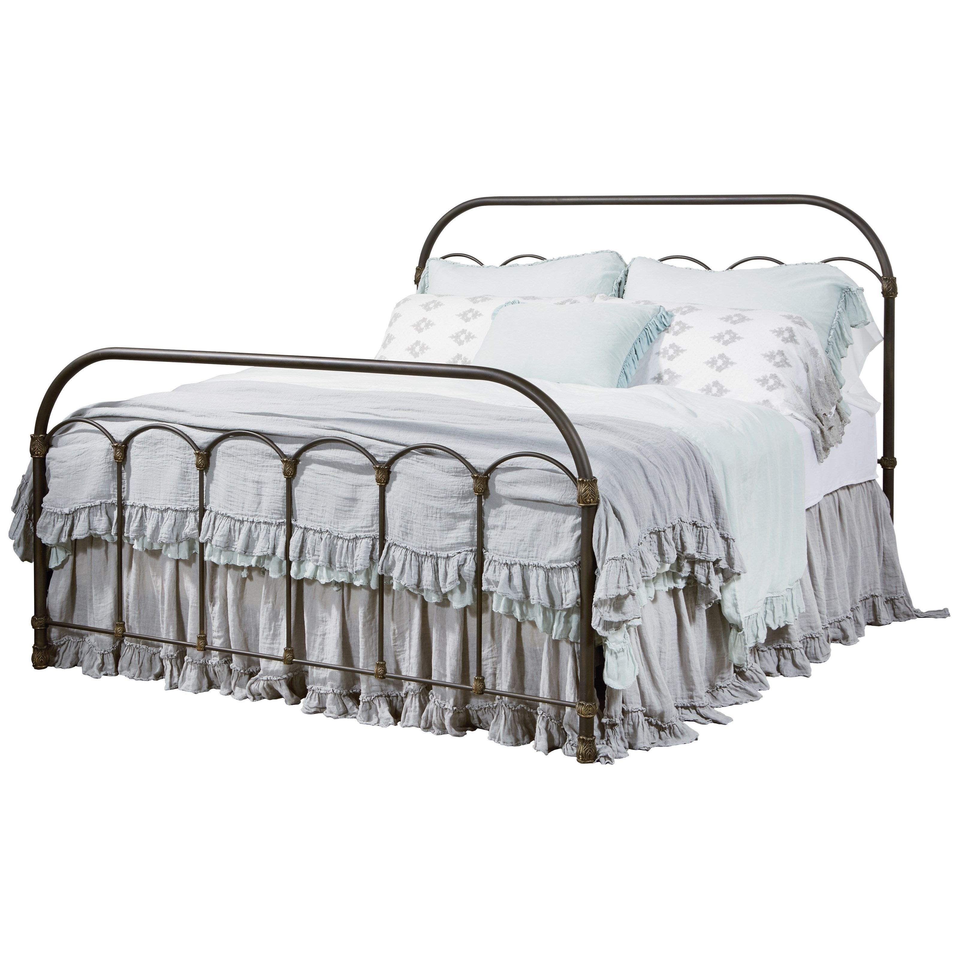 Primitive King Colonnade Metal Bed By Magnolia Home By Joanna Gaines At Jacksonville Furniture Mart