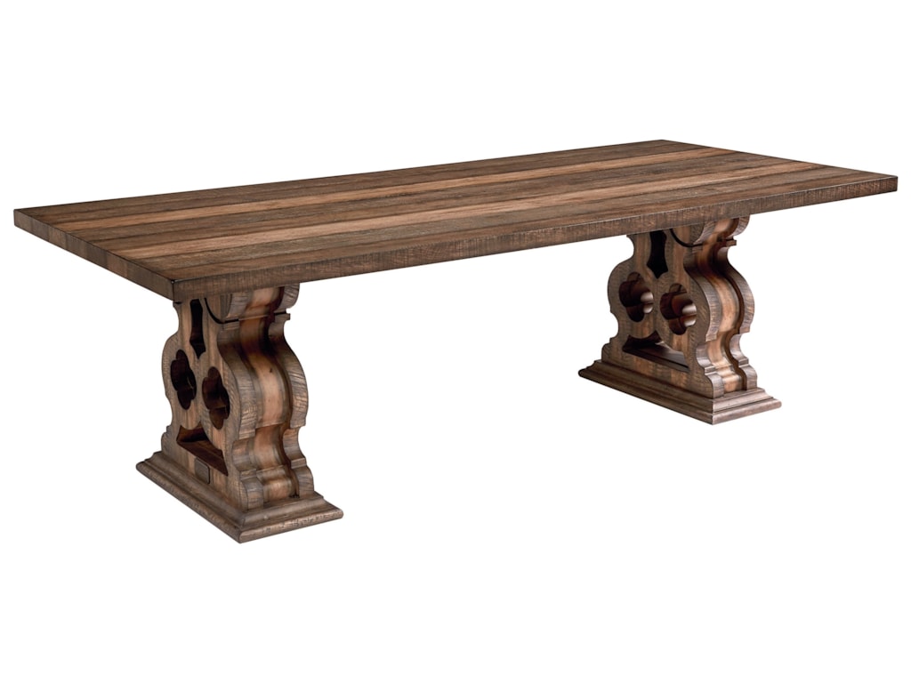 Magnolia Home By Joanna Gaines Traditional Dining Room Trestle Magnolia Home By Joanna Gaines Traditional Dining Room Trestle