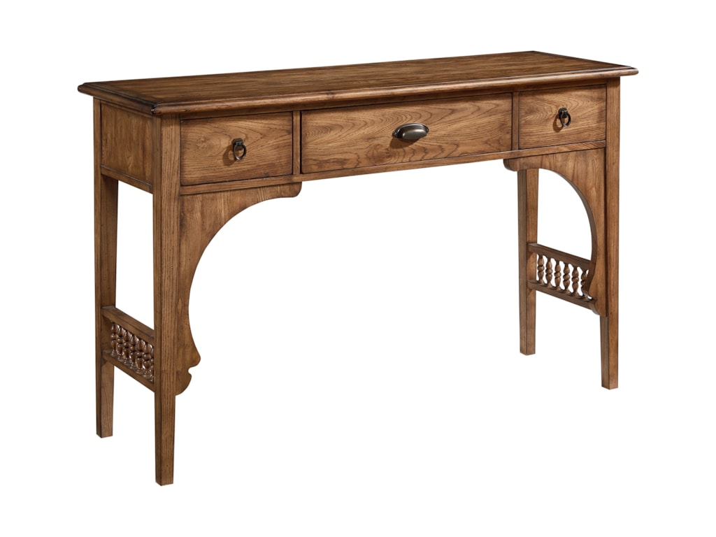 Magnolia Home By Joanna Gaines Traditional Console Table With Turned Magnolia Home By Joanna Gaines Traditional Console Table With Turned Spindle Side Stretchers