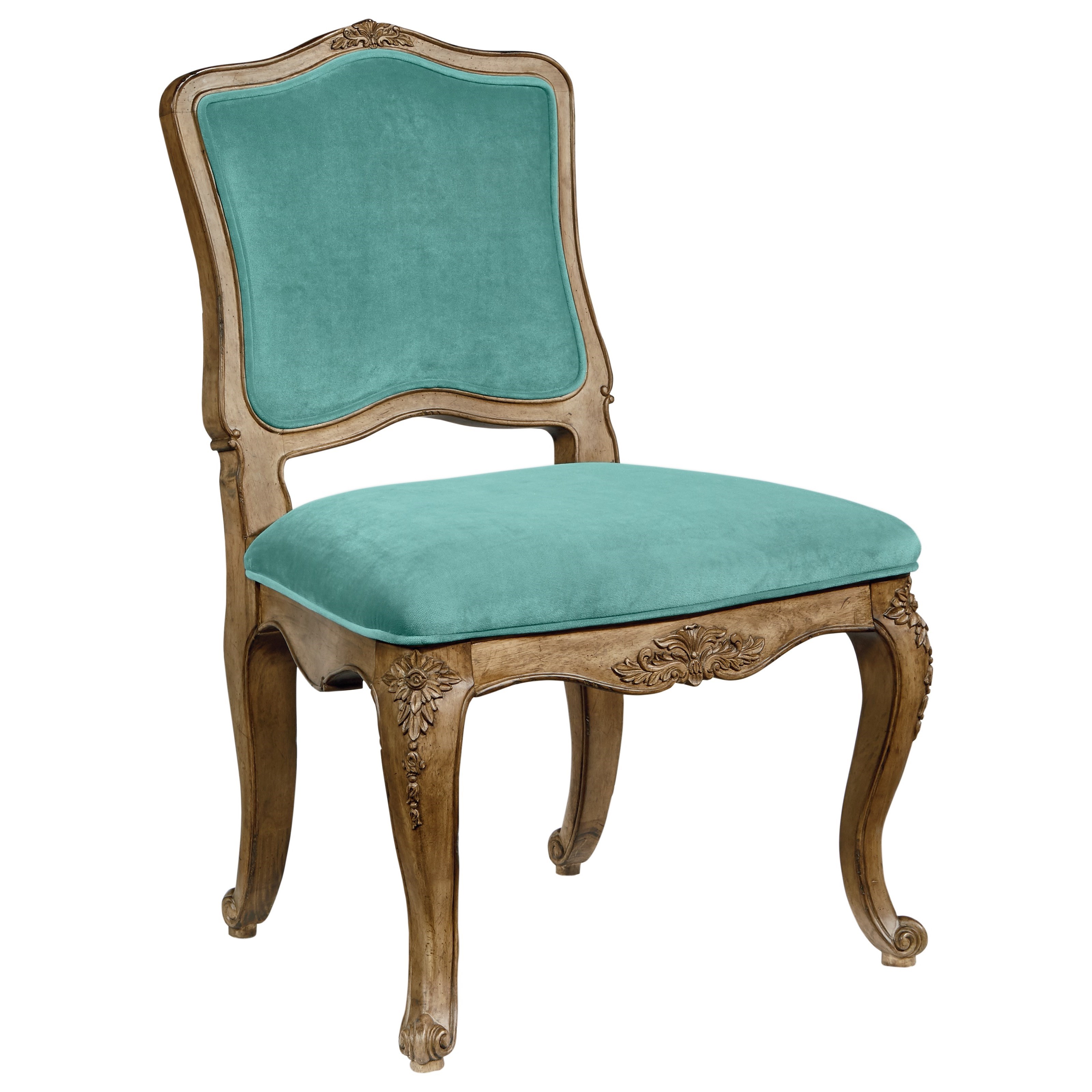 Flora Wood Frame Upholstered Chair Accent Chairs by Magnolia Home by