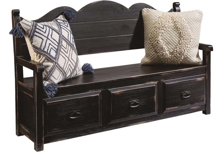Magnolia Home By Joanna Gaines Accent Elements Storage Bench With