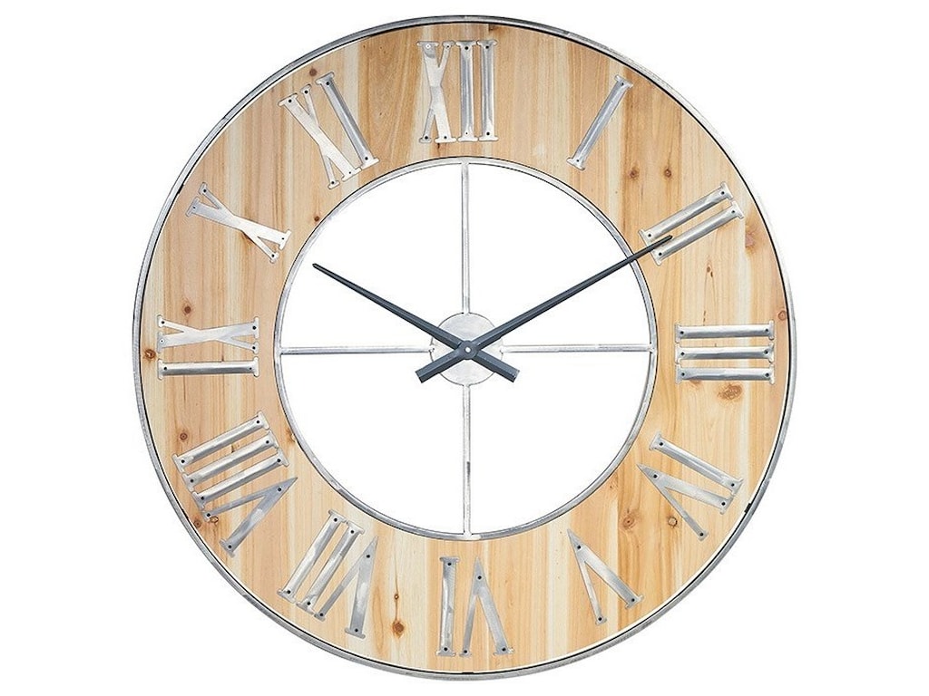 Magnolia Home By Joanna Gaines Accessories Henry Wall Clock Knight Magnolia Home By Joanna Gaines Accessorieshenry Wall Clock