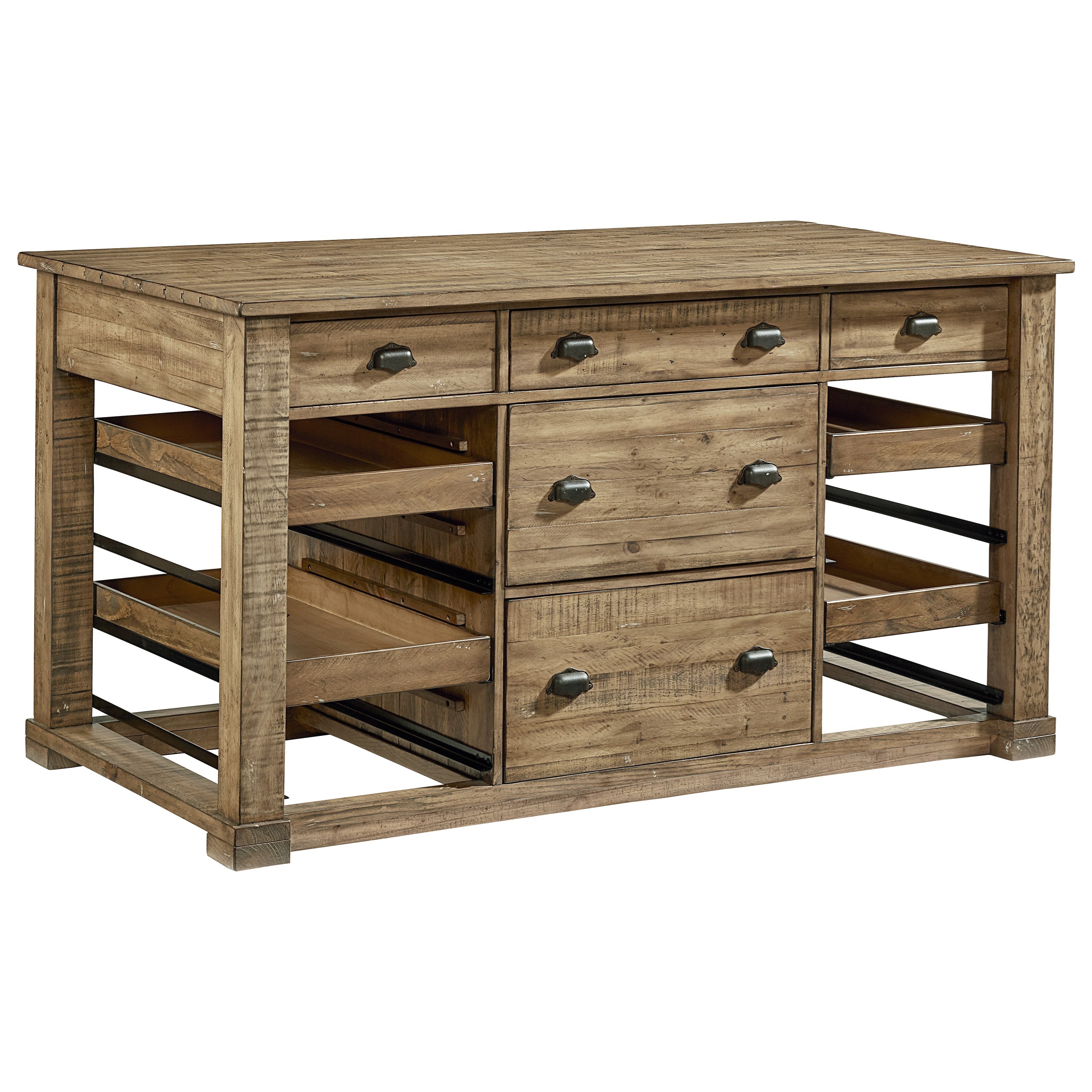 Magnolia Home By Joanna Gaines Architectural Bakery Island With