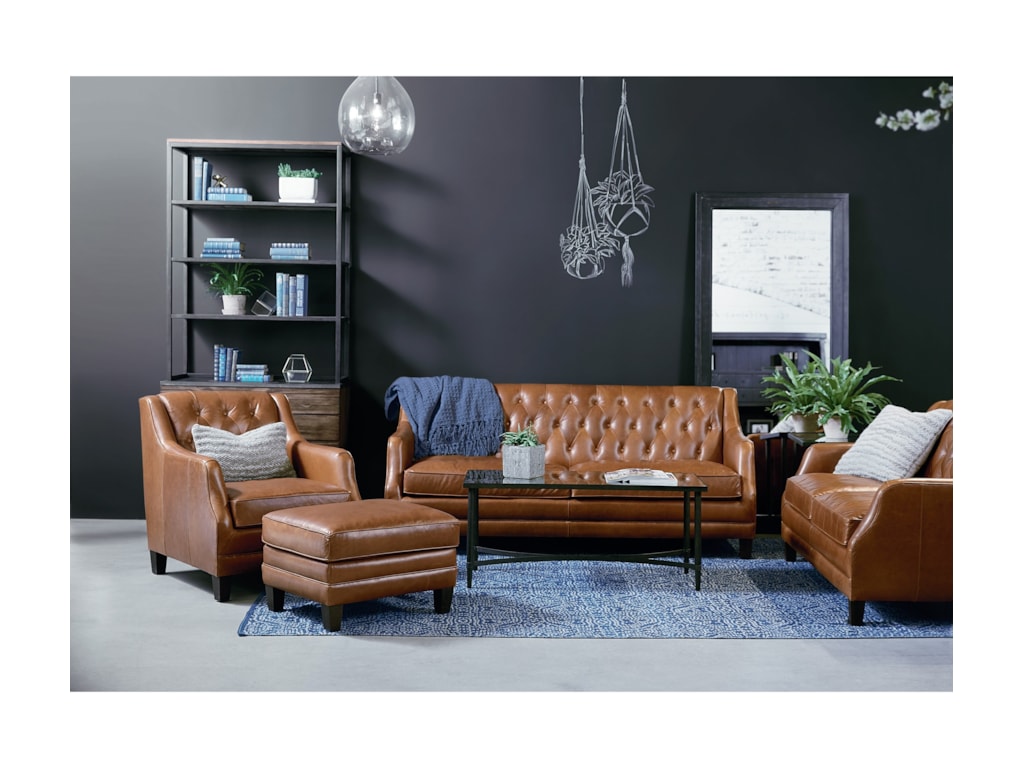 Magnolia Home By Joanna Gaines Gentry Leather Sofa With Deeply Magnolia Home By Joanna Gaines Gentrysofa