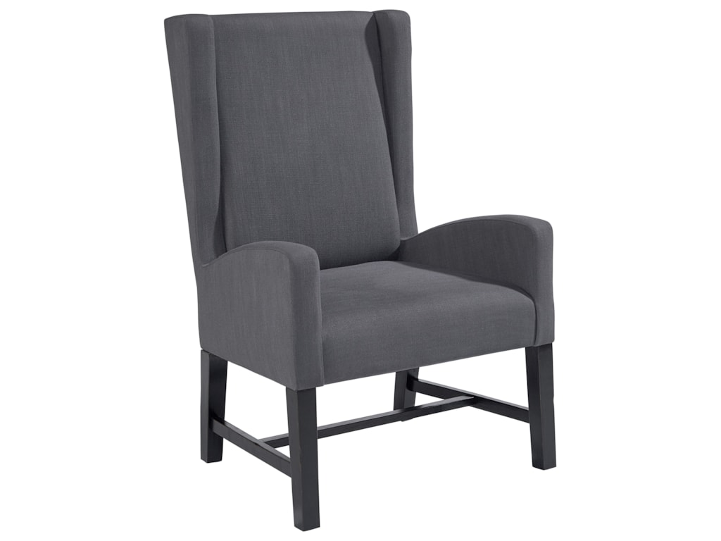magnolia home by joanna gaines modern wingback upholstered chair