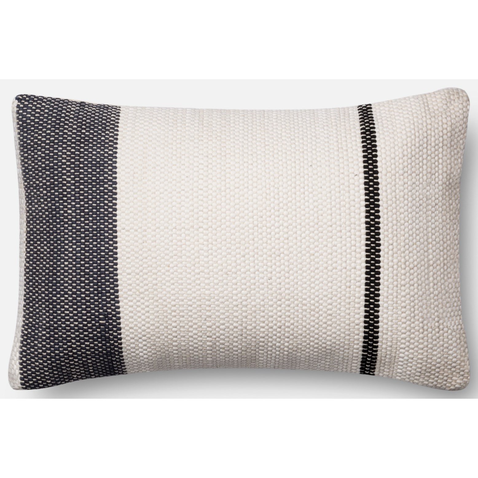 Magnolia Home By Joanna Gaines For Loloi Accent Pillows 13 X 21 Cover W Down Navy White Pillow Belfort Furniture Throw Pillows