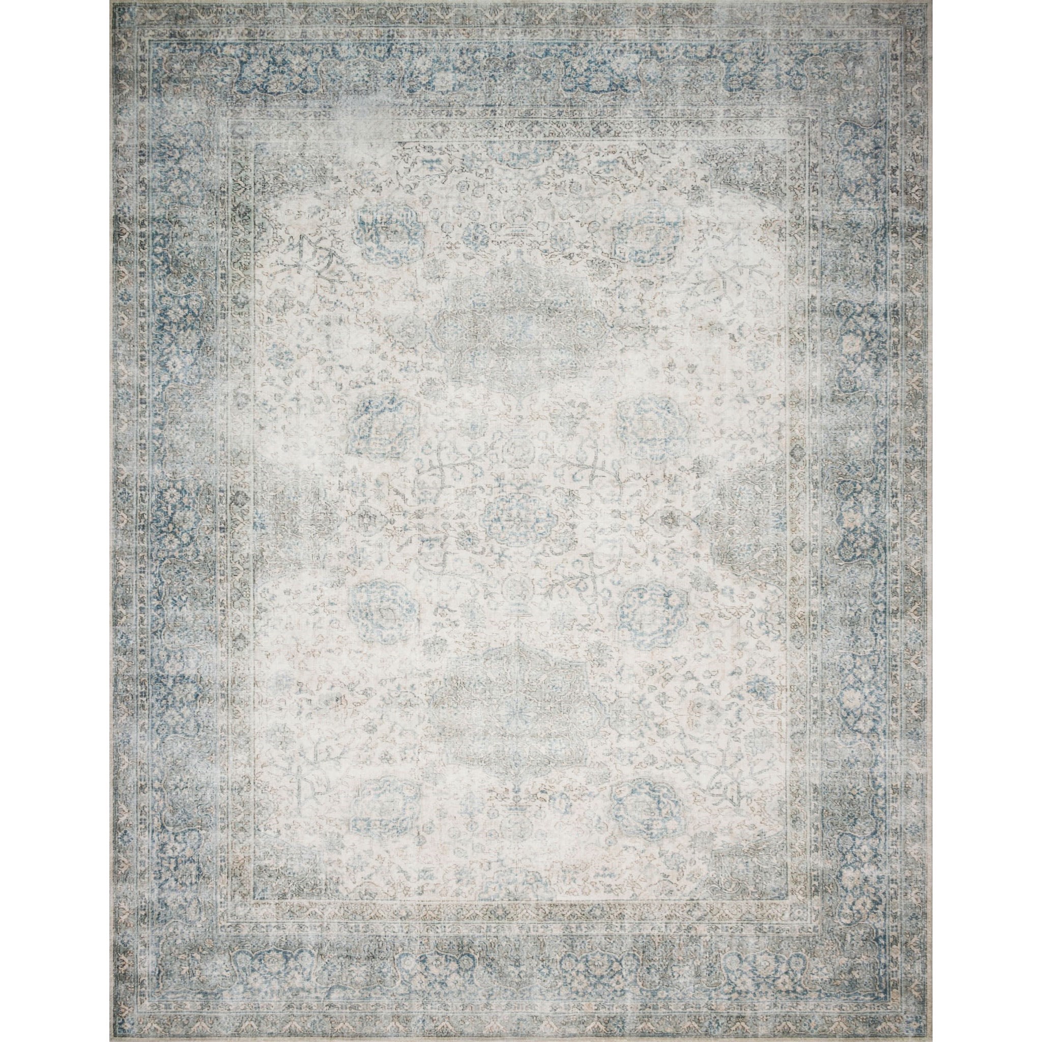 Magnolia Home By Joanna Gaines For Loloi Lucca Mist Ivory 5 0 X 7 6 Rug Howell Furniture Rugs