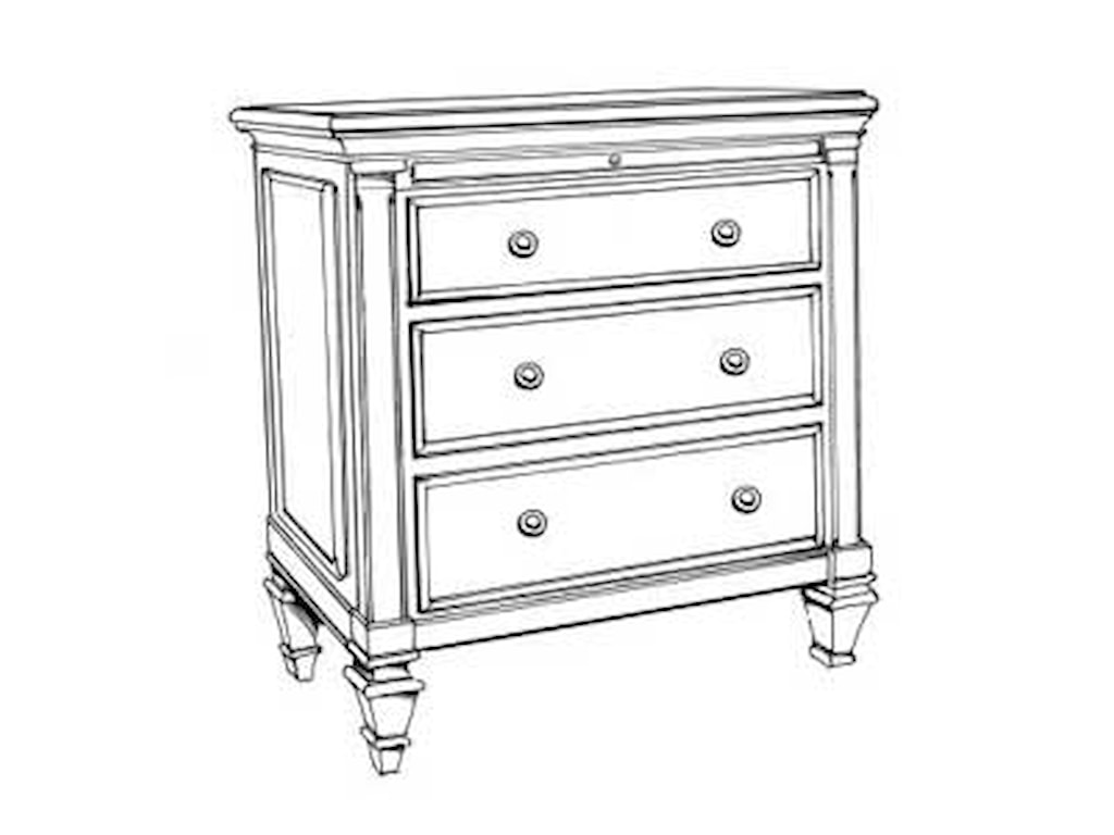Magnussen Home AshbyNight Stand