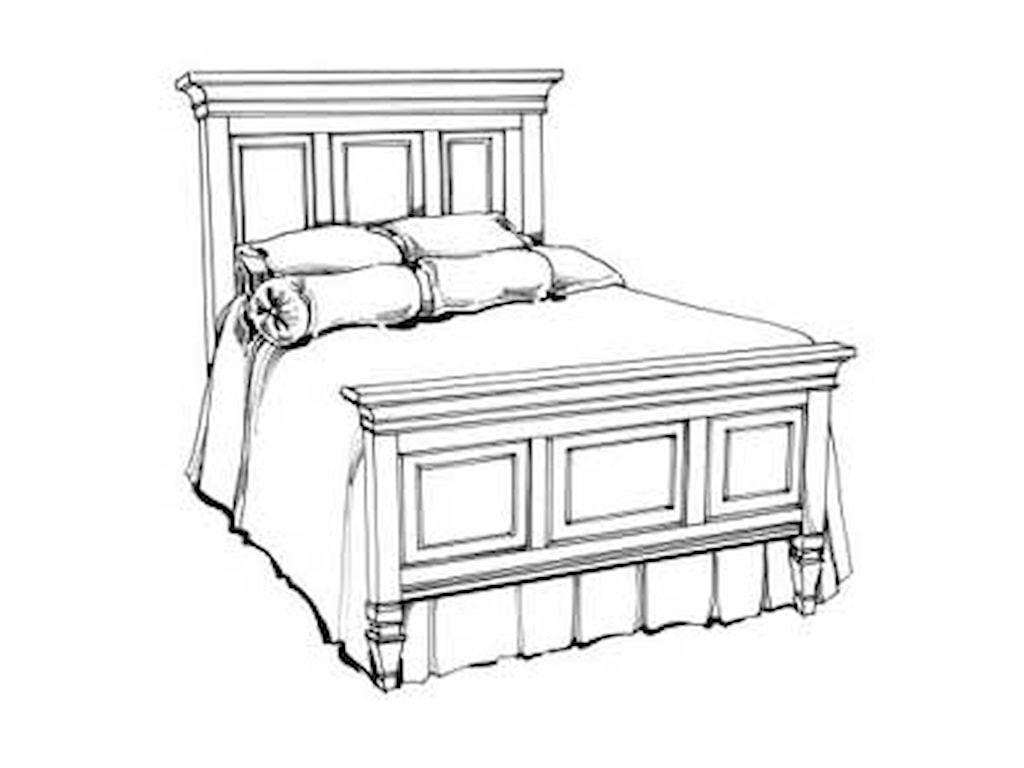 Magnussen Home AshbyQueen Panel Bed