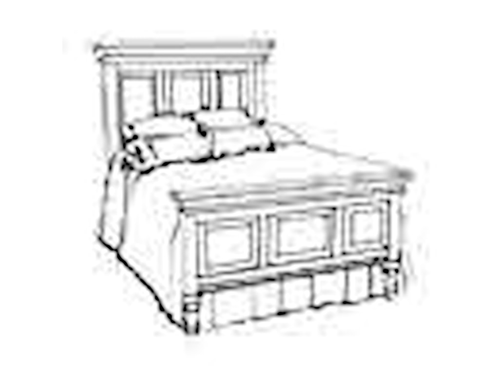 Magnussen Home AshbyKing Panel Bed