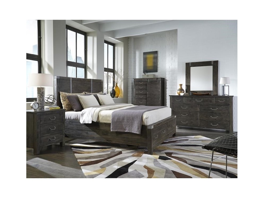 Magnussen Home AbingtonKing Storage Bed