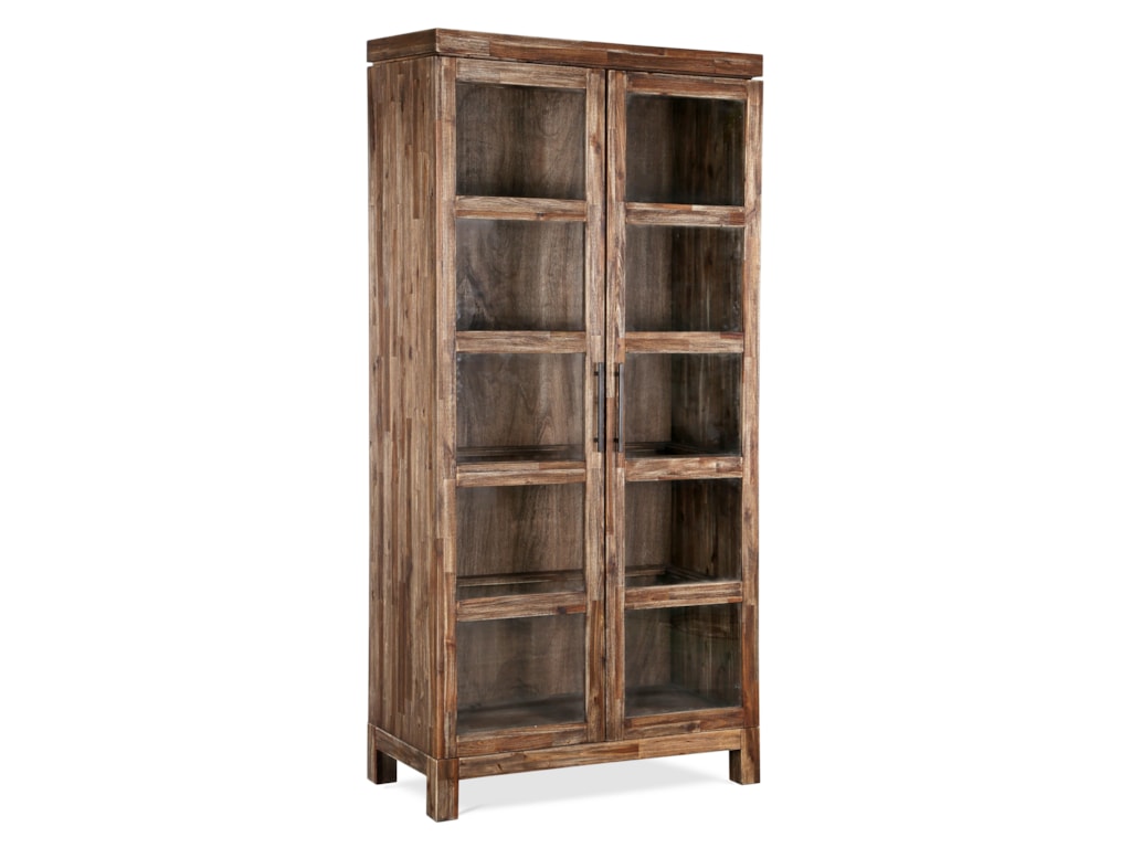 Magnussen Home Adler Contemporary Rustic Bookcase With Glass Doors And Adjustable Display Shelves Magnussen Home Adler Contemporary Rustic Bookcase With Glass Doors And Adjustable Display Shelves