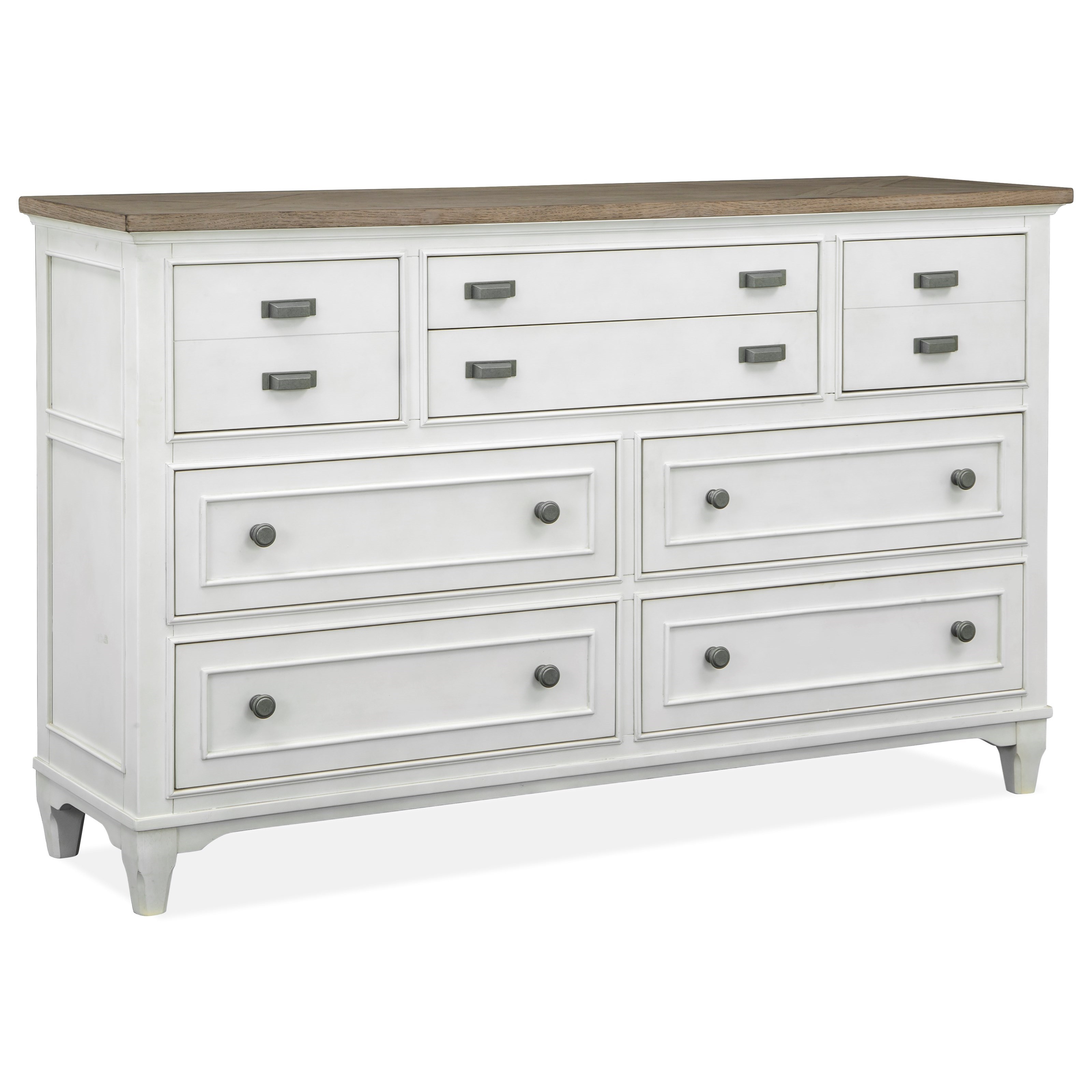 Magnussen Home Alys Beach B4864 20 8 Drawer Dresser With 4 Felt