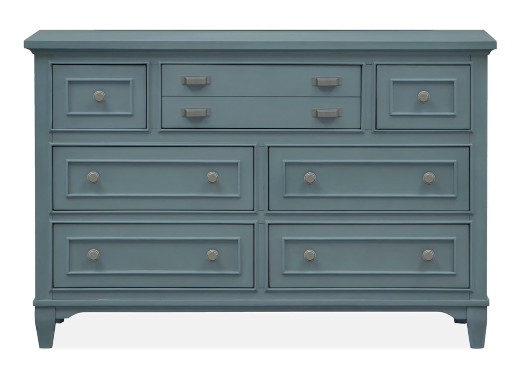 Magnussen Home Alys Beach B4864 21dt Small 7 Drawer Dresser With 3