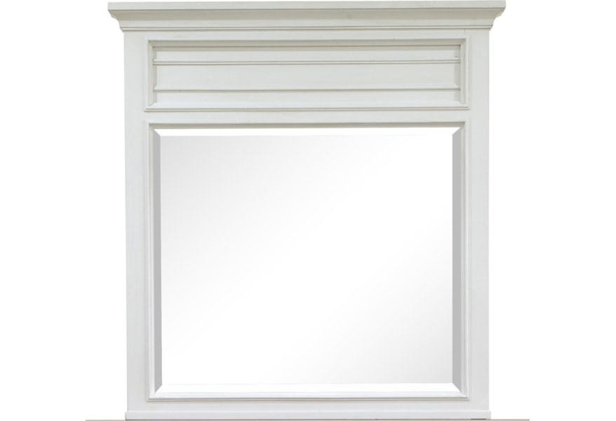 Magnussen Home Alys Beach B4864 45w Shaped Mirror Corner