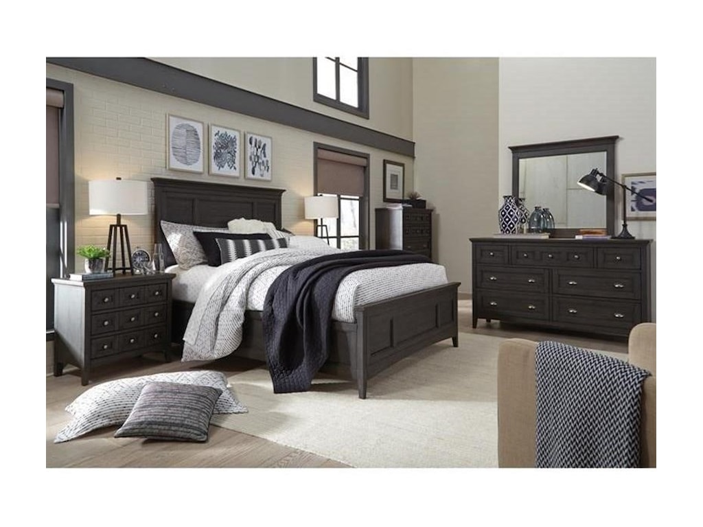 Magnussen Home Westley FallsCalifornia King Panel Bed
