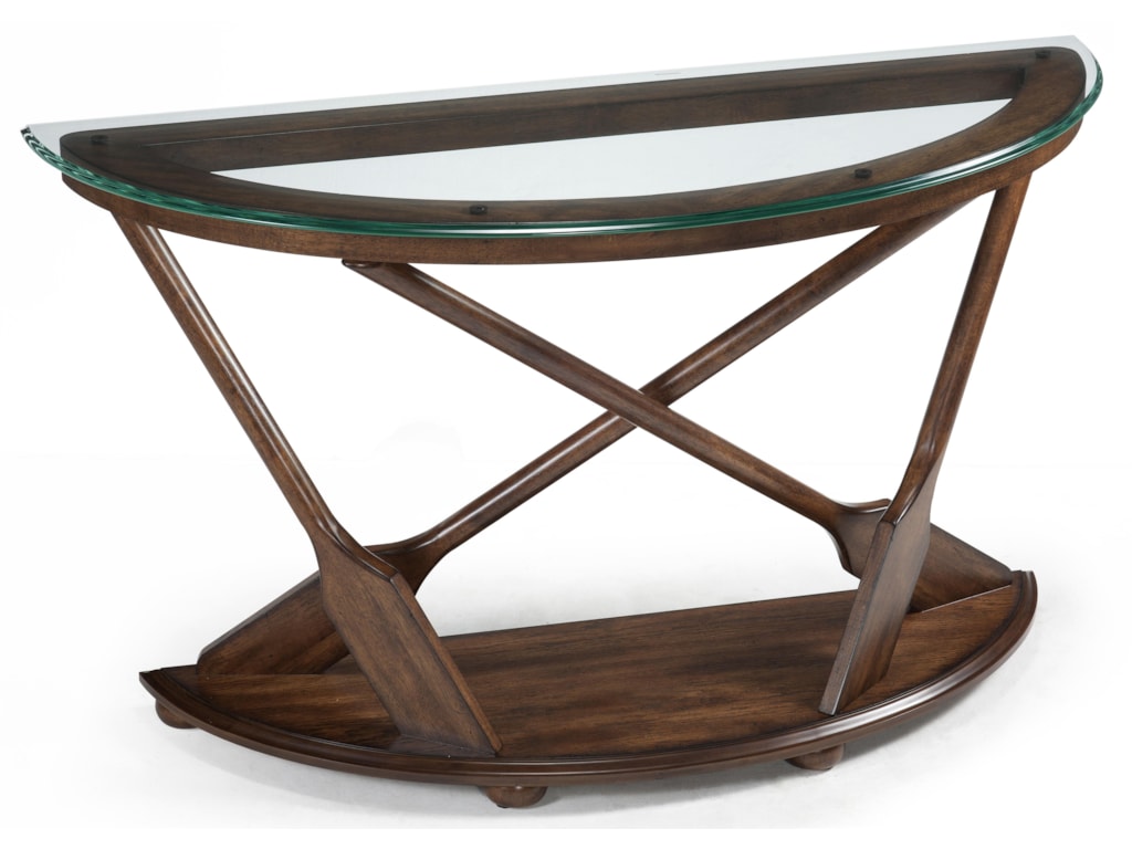 Magnussen Home BeaufortDemilune Sofa Table