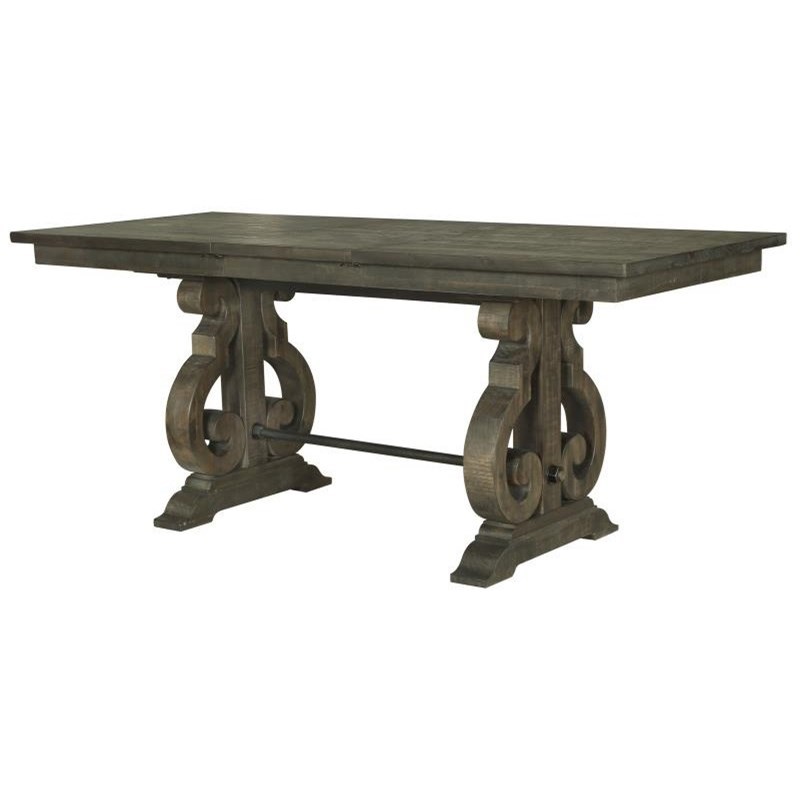 Magnussen Home Bellamy Transitional Counter Height Table With Butterfly Leaf Furniture Barn Pub Tables Shop birch lane for farmhouse & traditional butterfly leaf dining tables, in the comfort of your home. furniture barn
