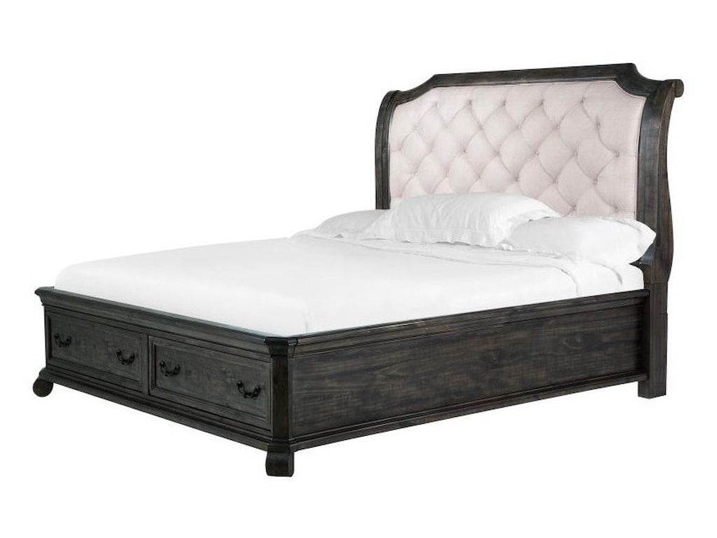 Magnussen Home BellamyQueen Sleigh Storage Bed