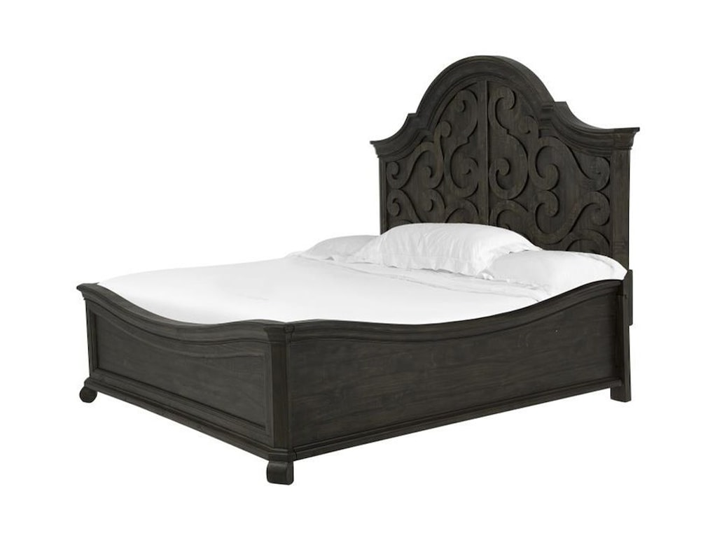 Magnussen Home BellamyKing Shaped Panel Bed