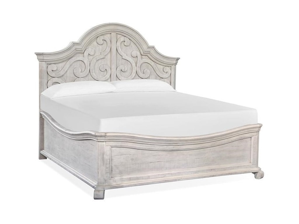 Magnussen Home BronwynQueen Shaped Panel Bed