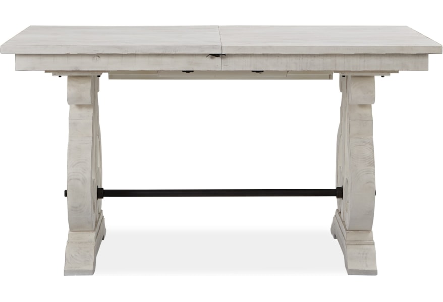 Magnussen Home Bronwyn Rectangular Farmhouse Counter Height Table