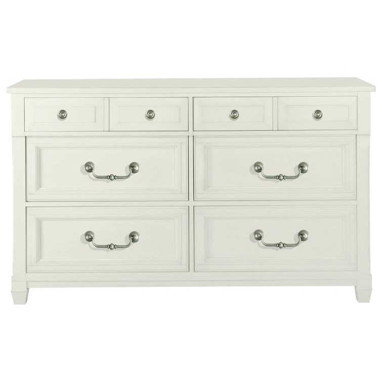 Magnussen Home Brookfield 6 Drawer Dresser With Felt Lined Top