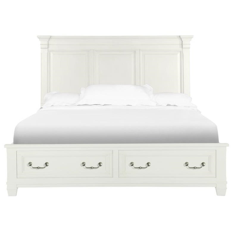 Magnussen Home Brookfield California King Wood Storage Bed Value City Furniture Platform Beds Low Profile Beds