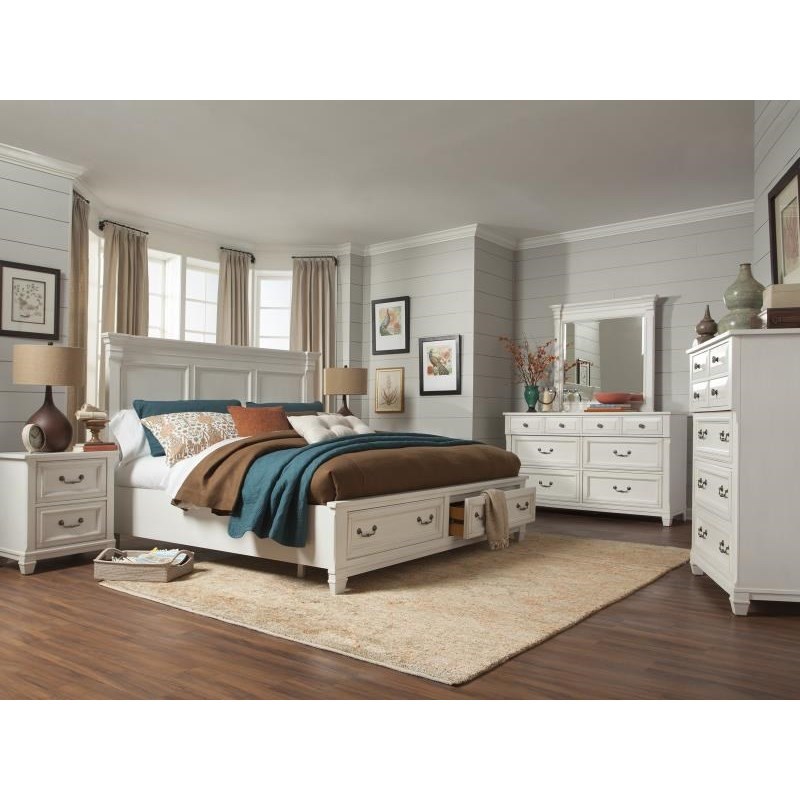 magnussen home brookfield b4056 55 queen wood storage bed dunk bright furniture platform beds low profile beds