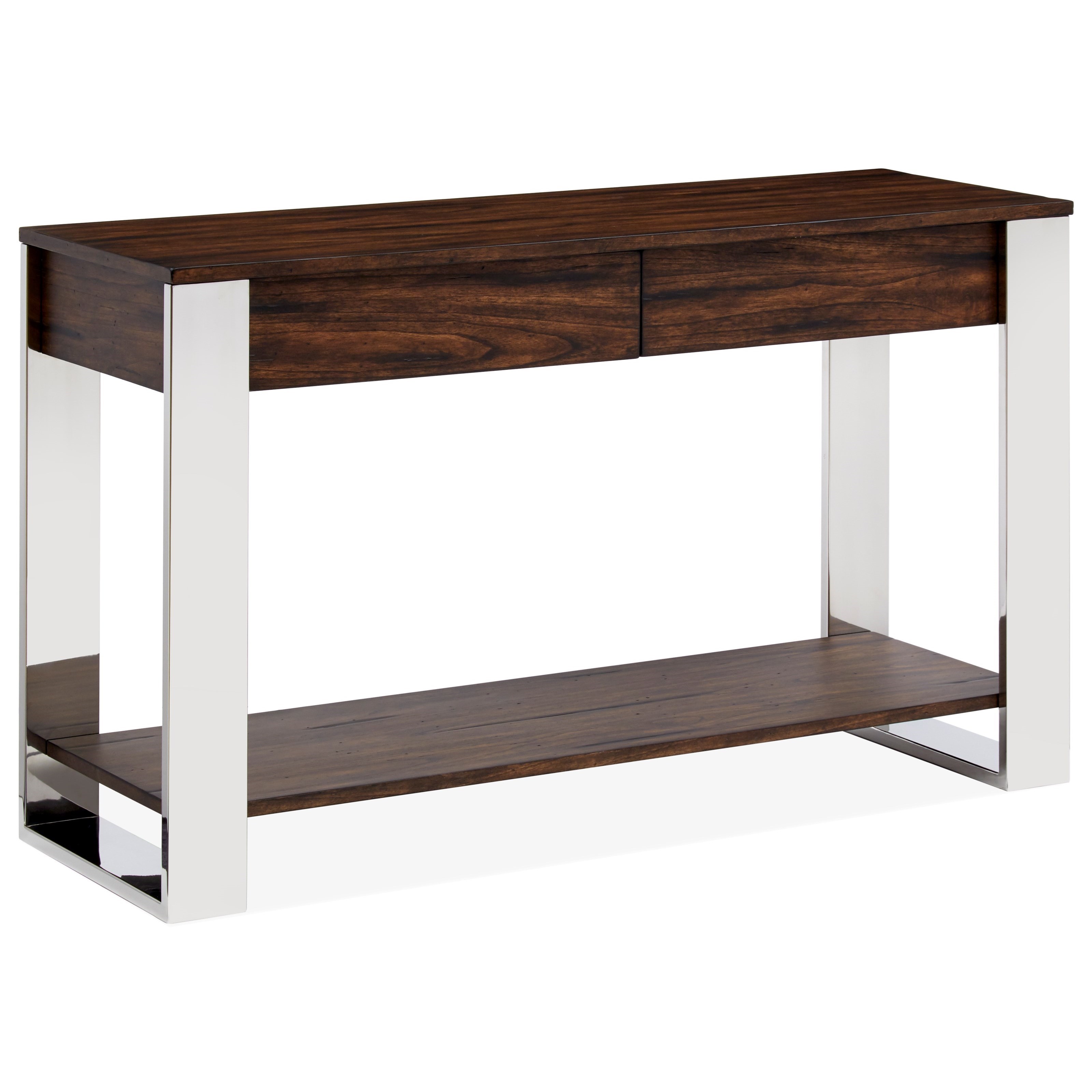 Magnussen Home Duvall Contemporary Sofa Table With 2 Drawers