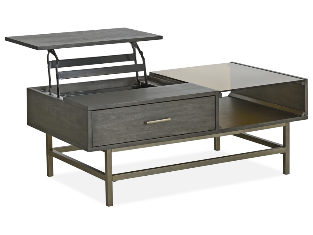 Magnussen Home Fulton Mh T4574 51 Mid Century Modern Lift Top Magnussen Home Fulton Mhlift Top Tail Table