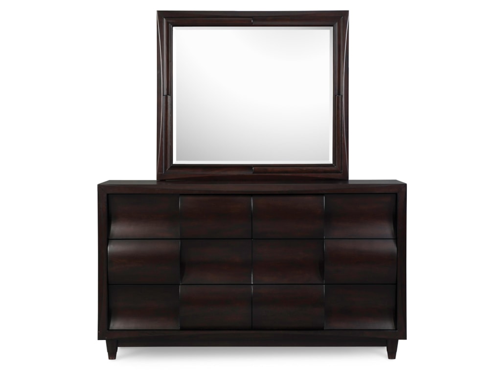 Magnussen Home FuquaDresser with Mirror Combination