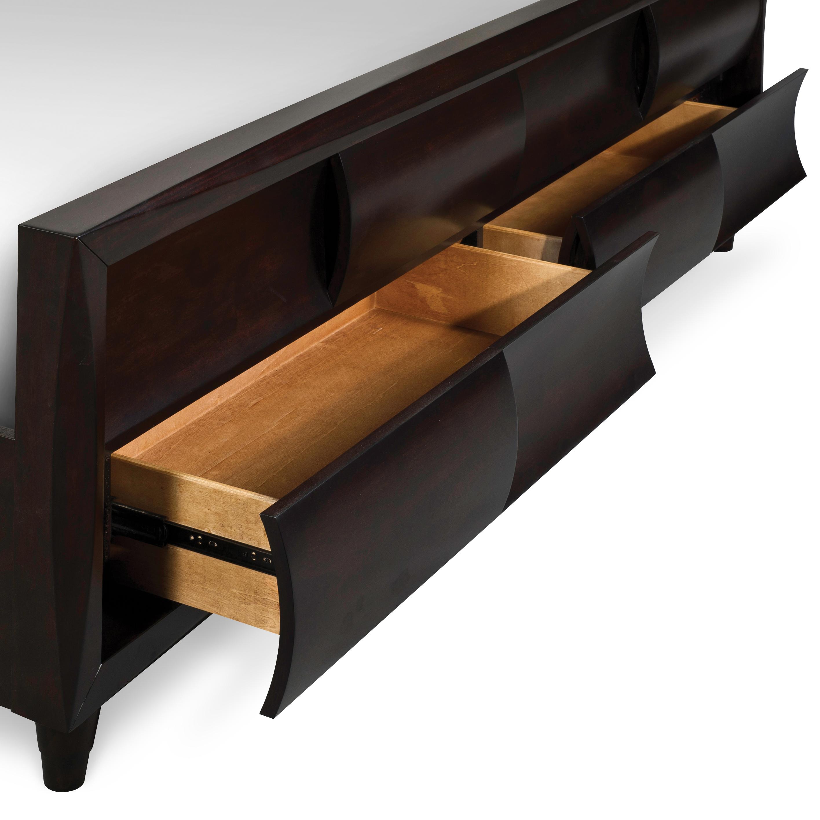 Fuqua King Bed With Footboard Storage By Magnussen Home At Johnny Janosik