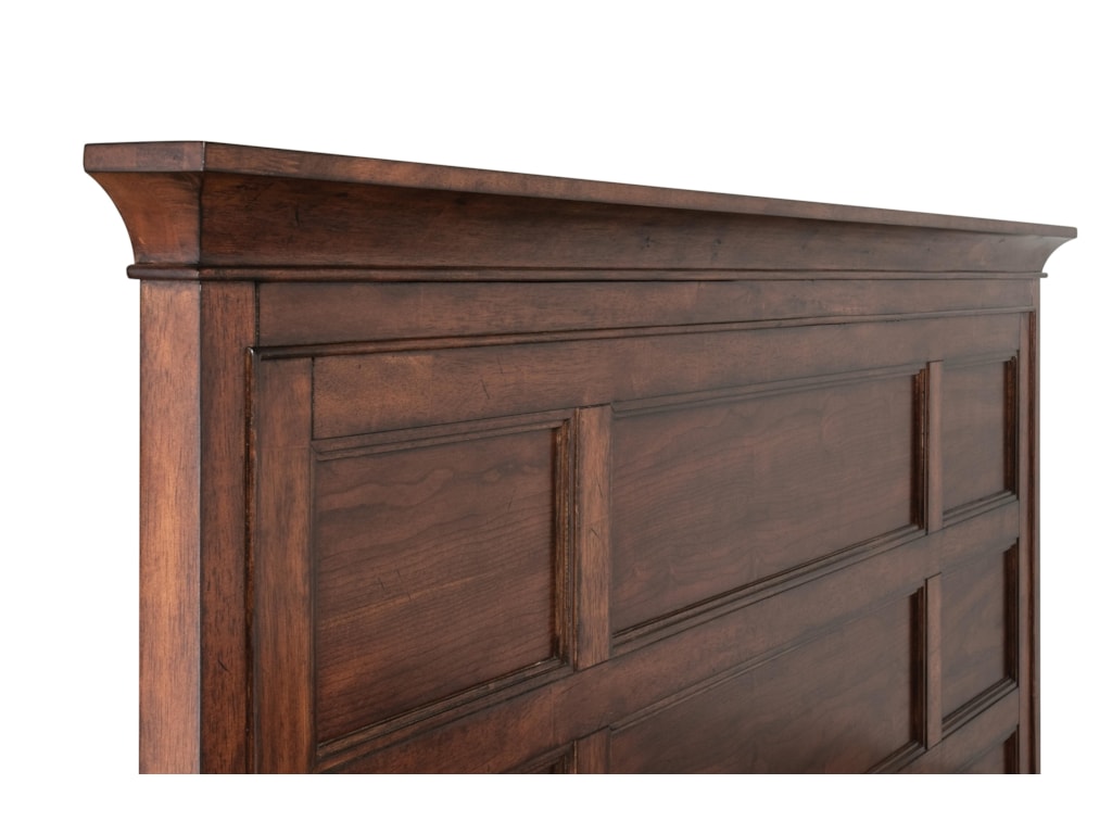 Magnussen Home HarrisonQueen Panel Bed with 4 Storage Drawers
