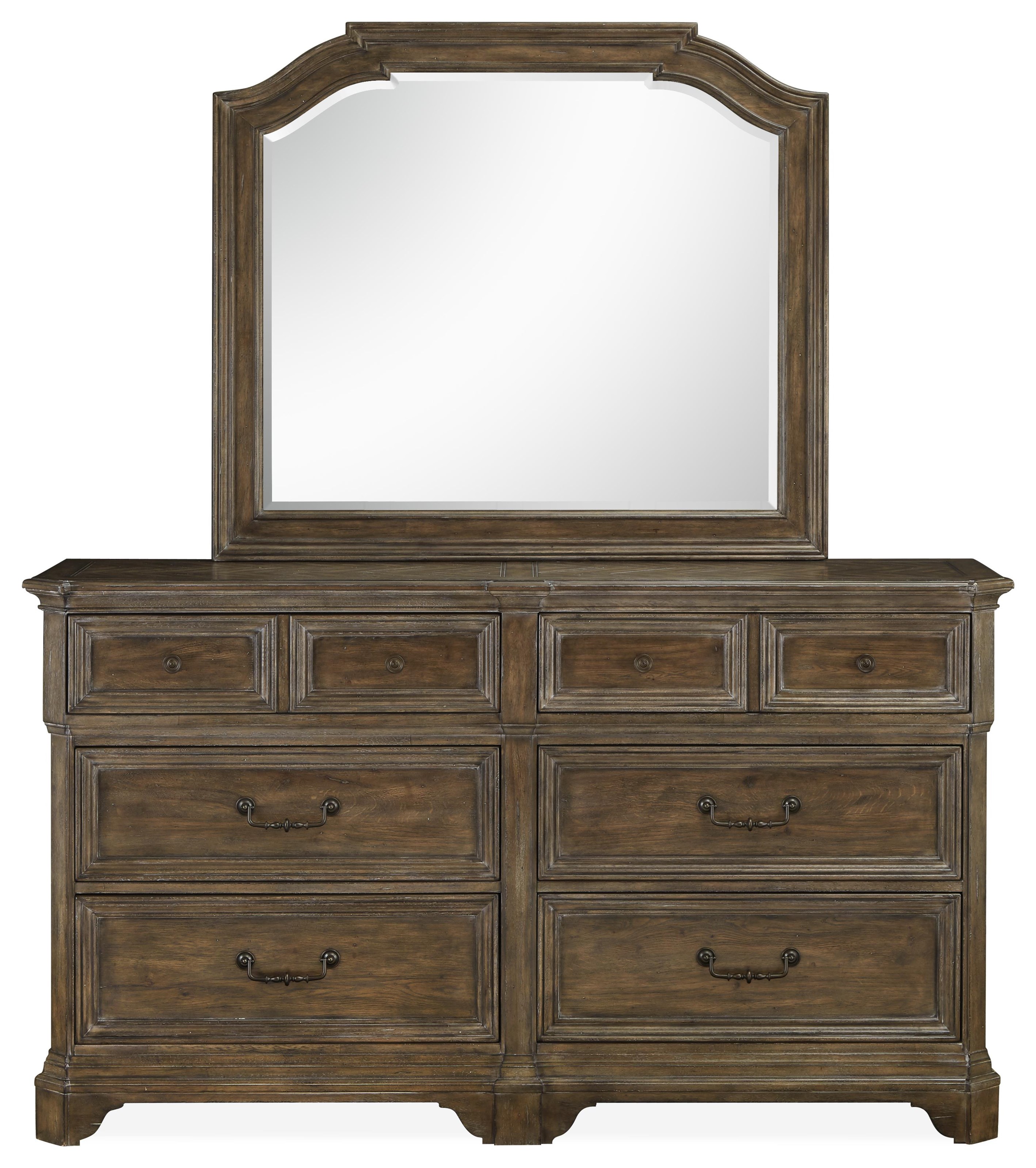 Magnussen Home Jefferson Market Dresser With Landscape Mirror
