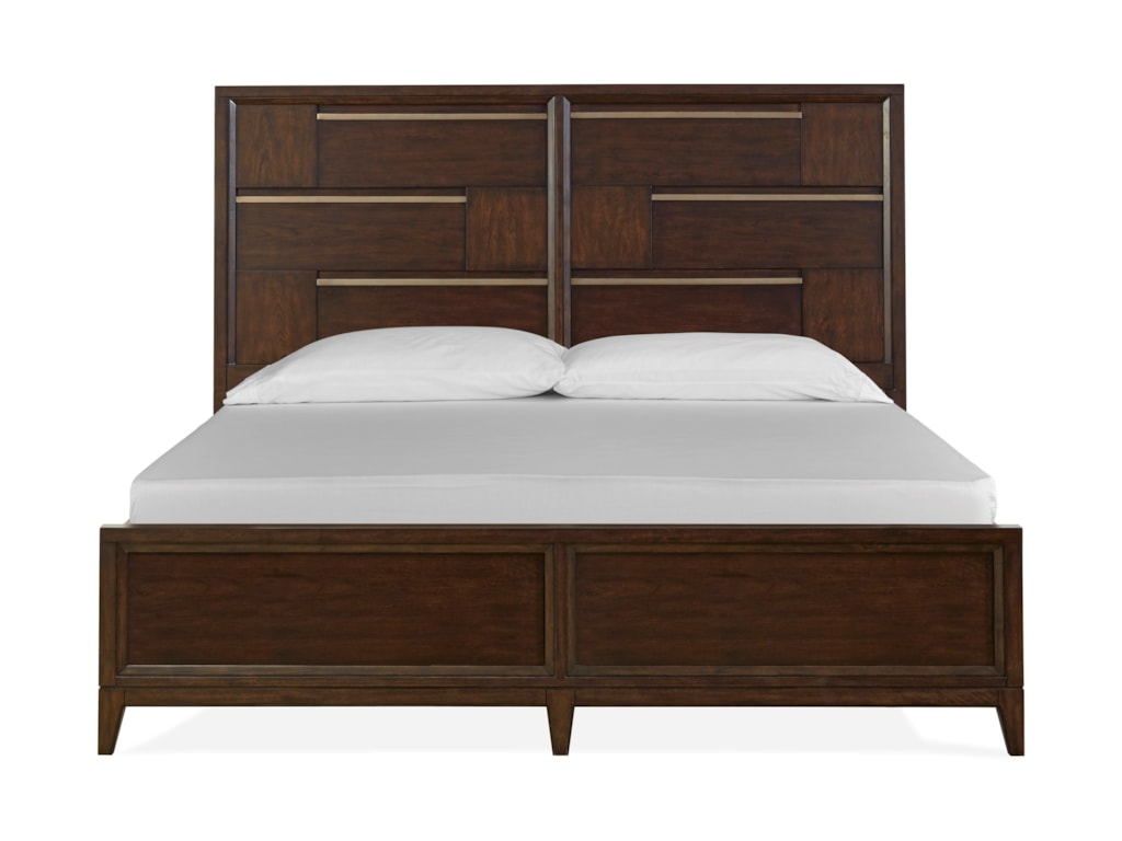 Magnussen Home Modern GeometryQueen Bed