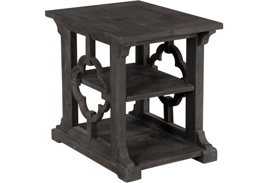 Magnussen Home Norwood Mh T4502 03 Relaxed Vintage Rectangular End Table Upper Room Home Furnishings End Tables