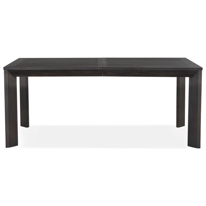 Belfort Select Southbury Contemporary Rectangular Dining Table With 1 Table Leaf Belfort Furniture Dining Tables