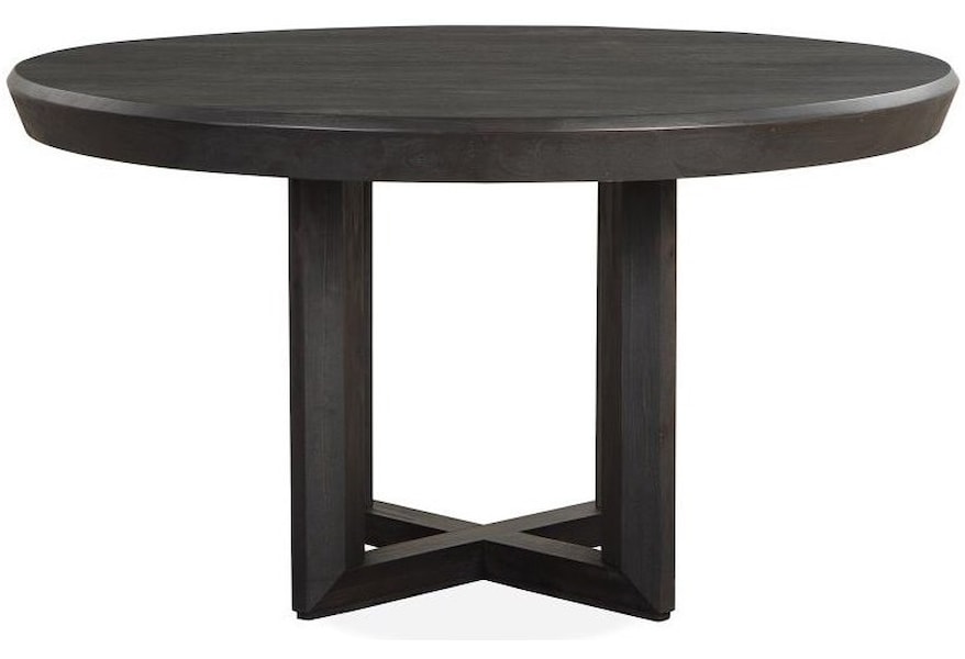 Magnussen Home Wentworth Villiage D4995 24 Contemporary 54 Inch Round Dining Table Upper Room Home Furnishings Kitchen Tables