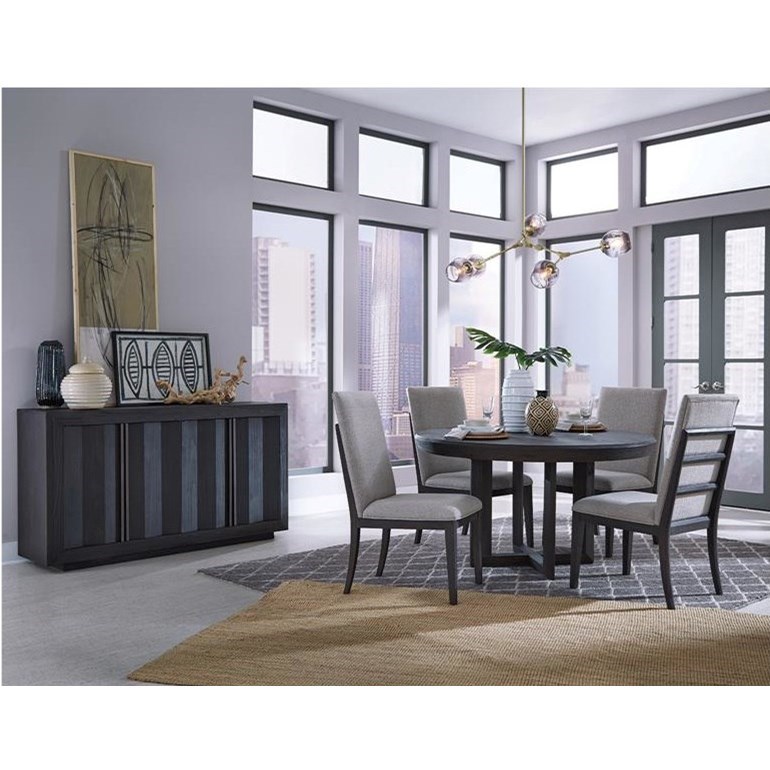 Magnussen Home Wentworth Villiage D4995 24 Contemporary 54 Inch Round Dining Table Upper Room Home Furnishings Kitchen Tables