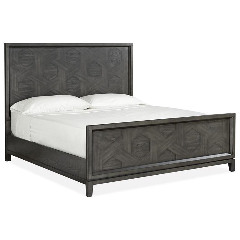 Magnussen Home Proximity Heights Bedroom King Bed With Woven