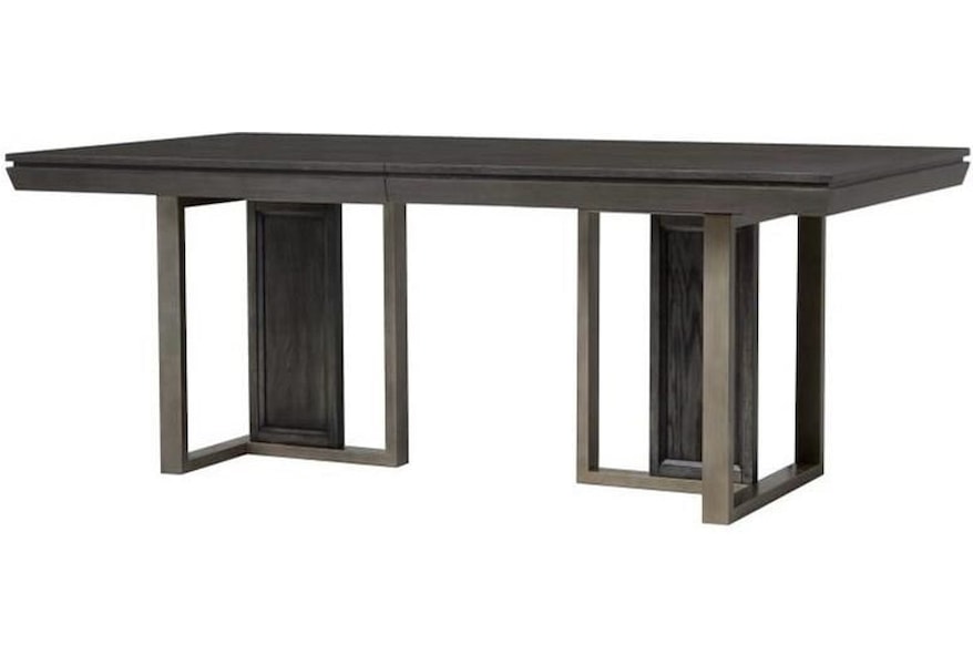 Proximity Heights Modern Double Pedestal Table With Leaf By Magnussen Home At Dunk Bright Furniture Proximity Heights Modern Double Pedestal Table With Leaf By Magnussen Home At Dunk Bright Furniture