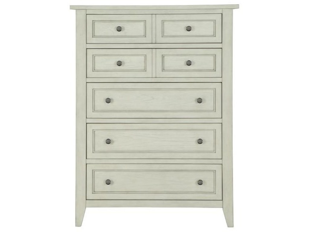 Magnussen Home Raelynn 5 Drawer Chest With Top Felt Lined Drawer