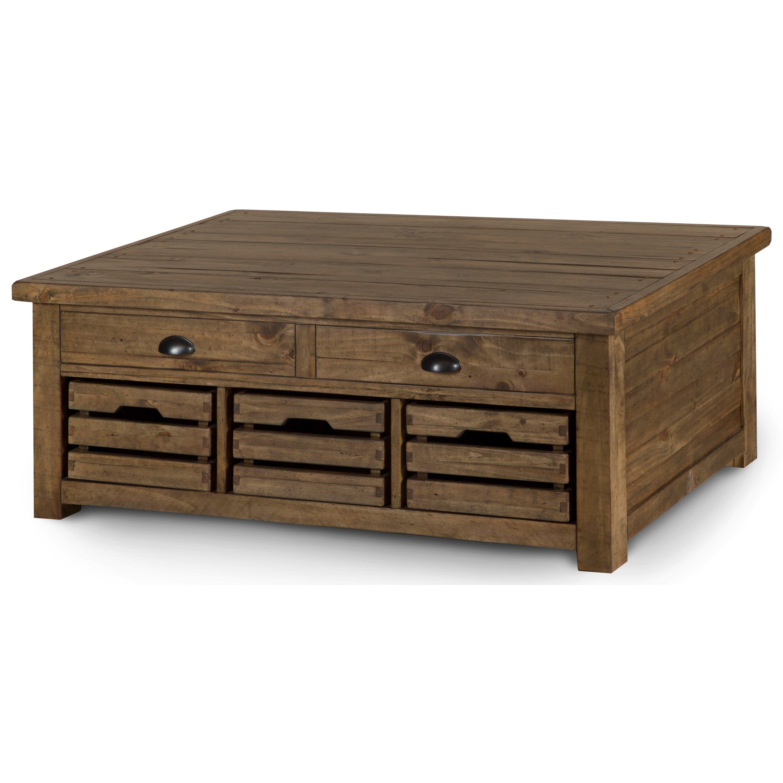 Belfort Select Stratton Lift Top Storage Cocktail Table With Casters Belfort Furniture Cocktail Coffee Tables