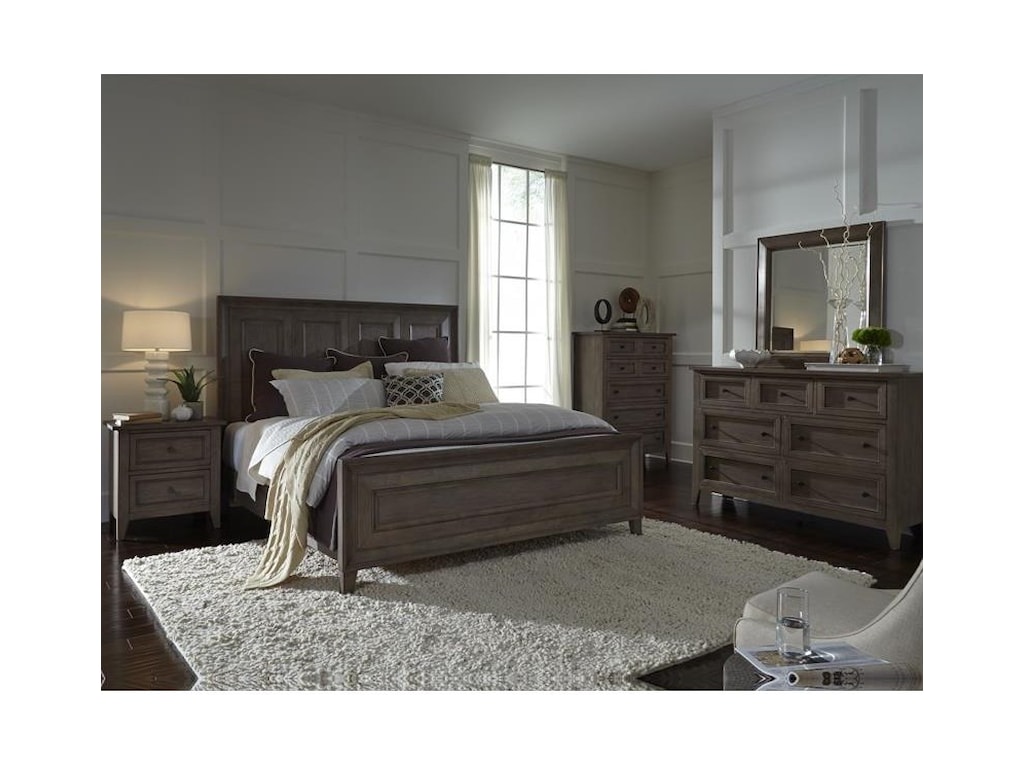 Magnussen Home TalbotCalifornia King Panel Bed
