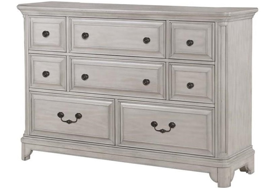 Magnussen Home Windsor Lane B3341 20 Traditional Drawer Dresser