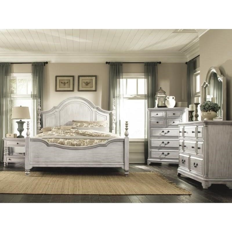 Magnussen Home Windsor Lane B3341 56 Traditional Queen Poster Bed Dunk Bright Furniture Poster Beds