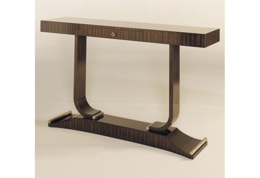Maitland Smith Console Sofa Tables French Polish Ebony Maitland Smith Console Sofa Tables French Polish Ebony