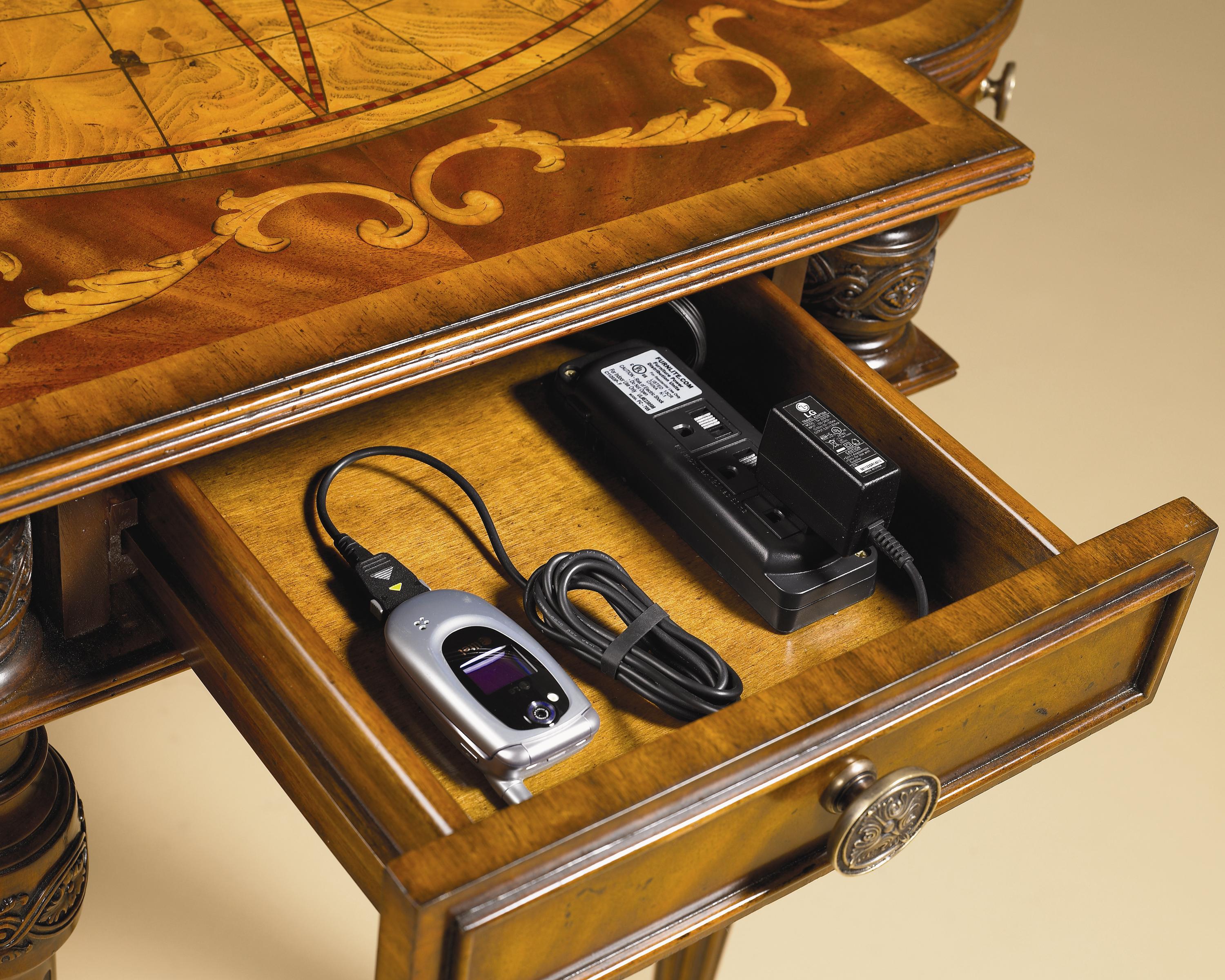 Maitland Smith Desks Aged Regency Finish Map Writing Desk With