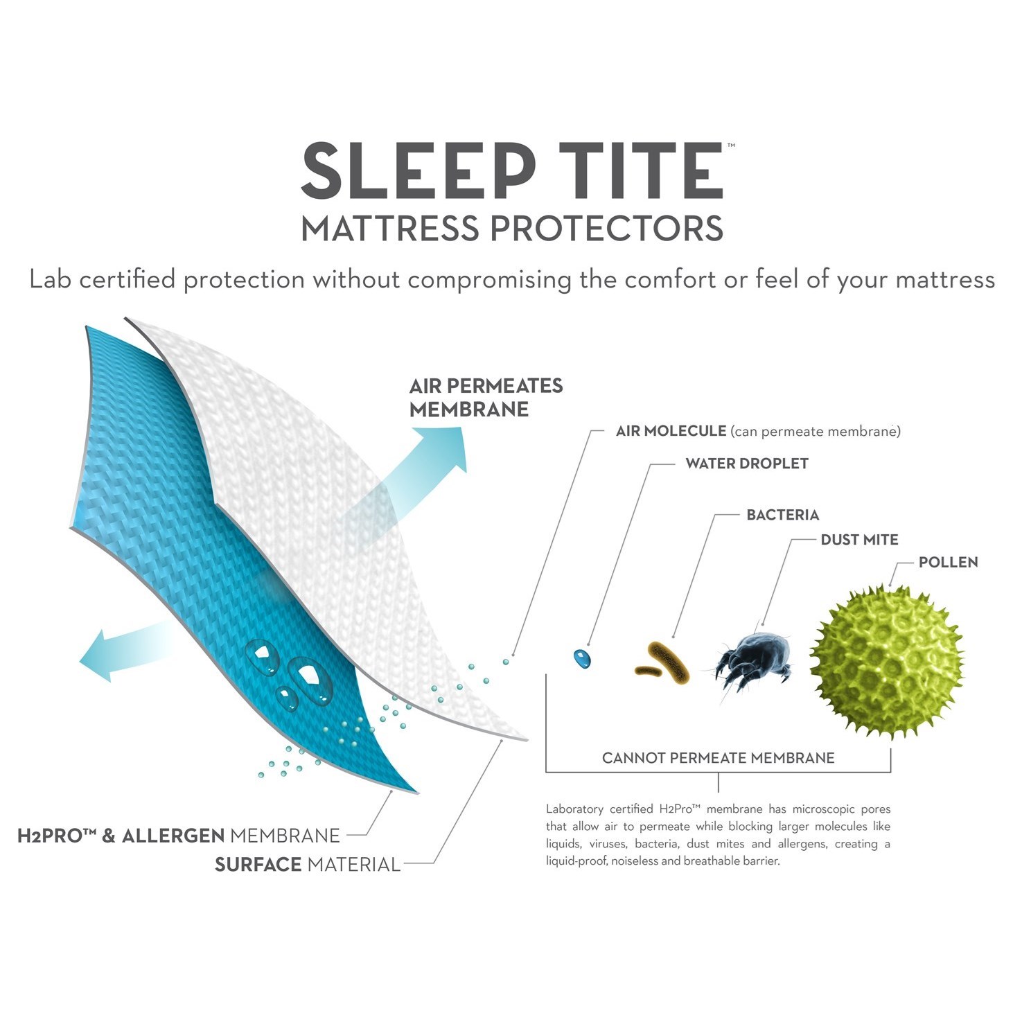 Malouf Omniphase Twin Mattress Protector 10 Year Warranty Rooms And Rest Bedding Mattress Protector